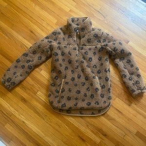 Abercrombie 1/4 fleece pullover
